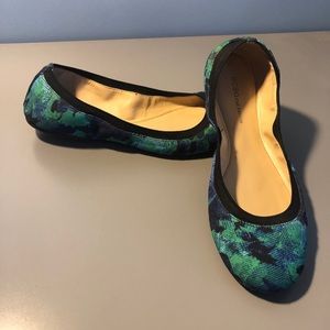 BCBGeneration Blue Mutli Color Ballet Flats